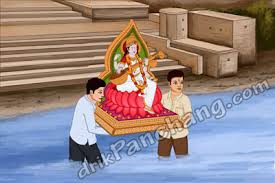 Goddess saraswati's worship is of high importance among all the navratri festivities, which lasts for three days. 2021 Saraswati Visarjan Saraswati Udvasan Date And Time During Navratri For Leander Texas United States