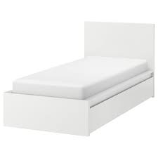 Malm High Bed Frame 2 Storage Boxes White Twin Ikea Bed Frame With Storage High Bed Frame Malm Bed Frame