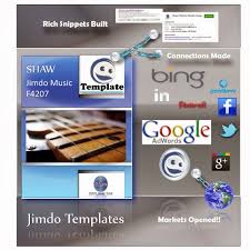 Jimdo Template Music Templates Music Website Templates Information Design