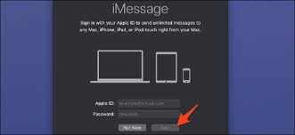 Press option + return or control + return to enter a new line. How To Set Up And Use Imessage On A Mac