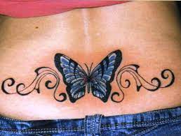 Beautiful Butterfly Back Tattoos Butterfly Lower Back Tattoos Girl Back Tattoos Butterfly Tattoos For Women Butterfly Back Tattoo