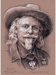Buffalo Bill William F Cody Art Print