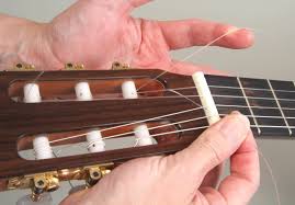 Now the string is tight enough to play a note, we need to tune it up so it plays the right note. How To Change Guitar Strings Tips And Guidance For Beginners By Sarah Roman Medium