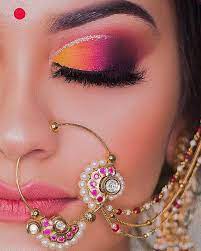 Bridal Eye Makeup Looks That You Should Definitely Try Experimenting Bridal Eye Makeup Bride Eye Makeup Indian Eye Makeup