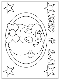 Kleurplaat baby born pop baby coloring pages take a shower. Kleurplaat Hoera Een Baby Kleurplaten Nl