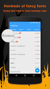 Over 300+ symbols, characters and shapes including animals, arrows, stars, geometric shapes, constellations, etc to choose from. Trend Font For Android Apk Download