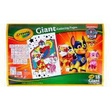 Check spelling or type a new query. Crayola Paw Patrol Giant Coloring Pages 18 Pages Ages 3 Child Walmart Com Walmart Com