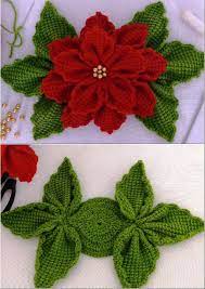 Crochet Christmas 3 D Flower Crochet Ideas Tig Isi Cicekler Tig Isleri Elisi Fikirleri