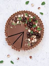 Tarte Chocolat Noisette Tarte Au Chocolat Robot Cuisine Decoration Tarte
