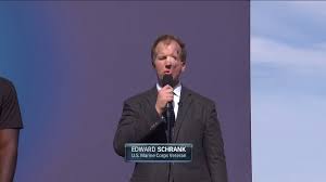 Nascar has made multiple changes to their guidelines over the past week. Nbc Sports U S Marine Corps Veteran Edward Schrank Sings National Anthem Facebook