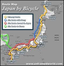 Japan Route Map Travel Route