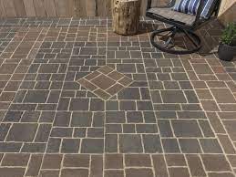 Walnut tumbled travertine pavers 16×16. 16 X 16 Ez Slate Patio Block At Menards