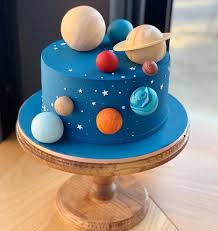 Cukerlandias Instagram Photo Space Planets Cake Cakeideas Solarsystemcake Handmade Cakeshop Torte Cake Designs For Kids Planet Cake Boy Birthday Cake
