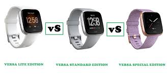 Fitbit Versa Lite Vs Versa Vs Versa Special Edition Compared