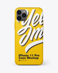 If the previous resolution is not enough, take a gander at this outstanding freebie created by a professional artist from spain. Iphone 11 Pro Matte Case Mockup In Device Mockups On Yellow Images Object Mockups