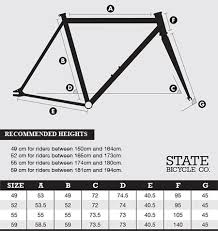 Bike Size Chart How To Measure Urbain Bike Size