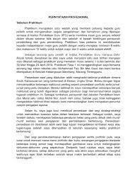 Kaidah penulisan bahasa indonesia yang benar adalah menggunakan tanda koma sebelum dan pada kata perincian yang lebih dari dua. Pernyataan Profesional Praktikum Fasa 1