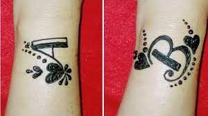 लड़की की शादी (latest bridal portrait mehndi design) हो,या घर मे कोई . Diy A Letter Tattoo And B Letter Henna Tattoo Design Alphabet A And B Letter Mehndi Design Y Alphabet Tattoo Designs Tattoo Lettering Henna Tattoo Designs