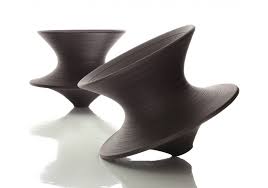 The magis spun lounge chair is a startling and fun twist on conventional furniture design born of upright, the spun chair has the appearance of a sculptural vessel. Spun Magis Rotating Chair Milia Shop