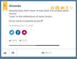 Urban Dictionary Amanda Urban Dictionary Dictionary Words