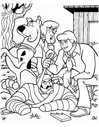 Ausmalbilder Scooby Doo Grosse Sammlung Fur Kinder