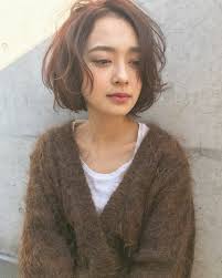 30代髪型 ショートのヘアスタイル 前髪あり 前髪なし パーマ 黒髪 lala magazine ララマガジン ボブパーマ パーマ ウェーブ ヘアスタイル ボブ