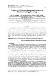 Definisi/arti kata 'invasi' di kamus besar bahasa indonesia (kbbi) adalah n 1 hal atau perbuatan memasuki wilayah negara lain dengan mengerahkan angkatan bersen. Pdf Predicting The Spread Of Acacia Nilotica Using Maximum Entropy Modeling