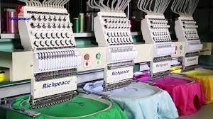 Richpeace Computerized Cap Tubular Embroidery Machine Machine Embroidery Embroidery Make It Yourself