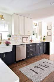 Although the name makes it sound like the cabinets are black and white, tuxedo cabinets can be any combination of light and dark. Tuxedo Kitchen Ideas Photos Houzz