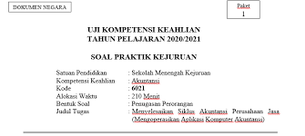 Soal Ukk Smk Akuntansi Tahun Pelajaran 2020 2021 Anugerah Dino