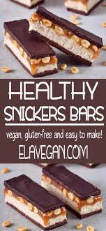 Check spelling or type a new query. Vegan Snickers Bars Baking Recipes Healthy Health Desserts Vegan Desserts
