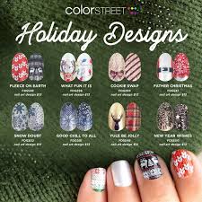 Color Street Christmas Color Street Nails Color Street Holiday Nail Art
