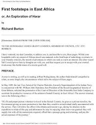 It is understandable that machines have occasional issues, but the inability to fill such gaps ra may end up being leaner and more efficient once it gets the feel of a camel's nose under its tent. First Footsteps In East Africa By Richard Burton