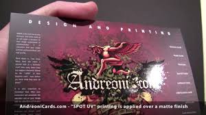 Moreover, the card features 100% editable layers, making customization and editing of the content of the card. Spot Uv Printing On Business Cards Plastic Cards And Postcards Youtube