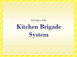 Kitchen Brigade System Ppt Video Online Download