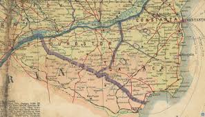 Harta romaniei, harta rutiera a europei. Daniel Siegfriedsohn Arhive Istorice Cadrilaterul Romania Anul 1920 Detaliu Din Harta Romaniei Èi A Daciei IaÈi 1920 AÈa Cum Vedem Pe HartÄ AdevÄrata FrontierÄ De Sud A Dobrogei Cea