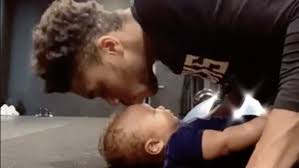 Find the latest in giannis antetokounmpo collectible merchandise at www.sportsmemorabilia.com. Giannis Antetokounmpo Has A New Gym Buddy And It S The Most Precious Thing You Ll See All Day Article Bardown