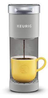 Keurig K Mini Single Serve Coffee Maker Studio Gray Walmart Com Single Serve Coffee Makers Pod Coffee Makers Best Coffee Maker