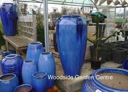 Elegant planters similar to those in country gardens in galvanised steel and rustic materials will add timeless beauty, or for a hint of colour opt for glazed ceramics. 27 Blue Planters Ideas Blue Planter Planters Outdoor Planters