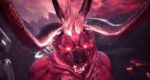 It is a colossal quadruped with purple skin and little hair over its body except a mane of black spiked hair on its back. Extrem Behemoth Nur Noch Fur Kurze Zeit In Monster Hunter World