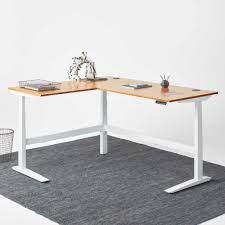 A corner desk is one of the best ways to really maximize space in your office. Jarvis L Shaped Standing Desk The Corner Desk Fully