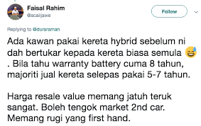 Harga road tax kereta adalah berbeza bagi setiap kenderaan di malaysia. Kereta Hybrid Jimat Minyak Kalau Rosak Hilang Penjimatan 10 15 Tahun Dari Kereta Biasa
