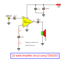 Check spelling or type a new query. Tda2003 10w Audio Amplifier Circuit Eleccircuit Com