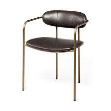 However i strive to provide clear and honest descriptions and photographs for every items. Mercana Parker Brown And Gold Dining Arm Chair 69361 Bellacor