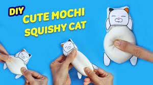 As a topping at your local frozen yogurt shop, in ice cream balls (the green tea ones are heaven), and as colorful treats all over instagram. Diy Squishy Cat With A Balloon Mochi Cat Diy Fidget Toys Youtube