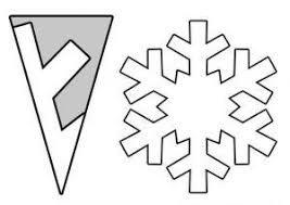 Snowflake Craft Idea For Kids Crafts And Worksheets For Preschool Toddler And Kinde Paper Snowflakes Diy Christmas Snowflakes Crafts Paper Snowflake Template