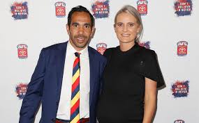 He is a male celebrity. Eddie Betts Wife Anna Scullie Talks Racism Family Life And Baggy Shorts