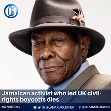 Jamaica-born civil-rights activist Roy Hackett has been lauded for his  unwavering commitment to ensuring that black and Asian minorities in the  United Kingdom had equal opportunity in employment and that they were