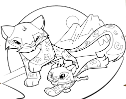 Animal jam coloring pages fox. Animal Jam Coloring Pages Coloring Home