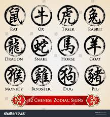 12 Chinese Zodiac Signs Design 12 Chinese Zodiac Signs Chinese Zodiac Chinese Zodiac Signs